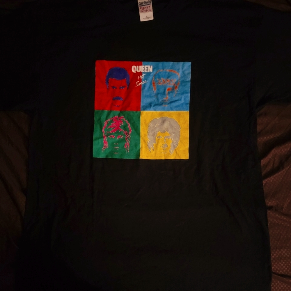 Queen Hot Space Shirt Size XL Freddie Mercury